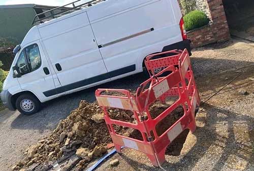 Paul Scott Drainage Solutions manhole access to drain